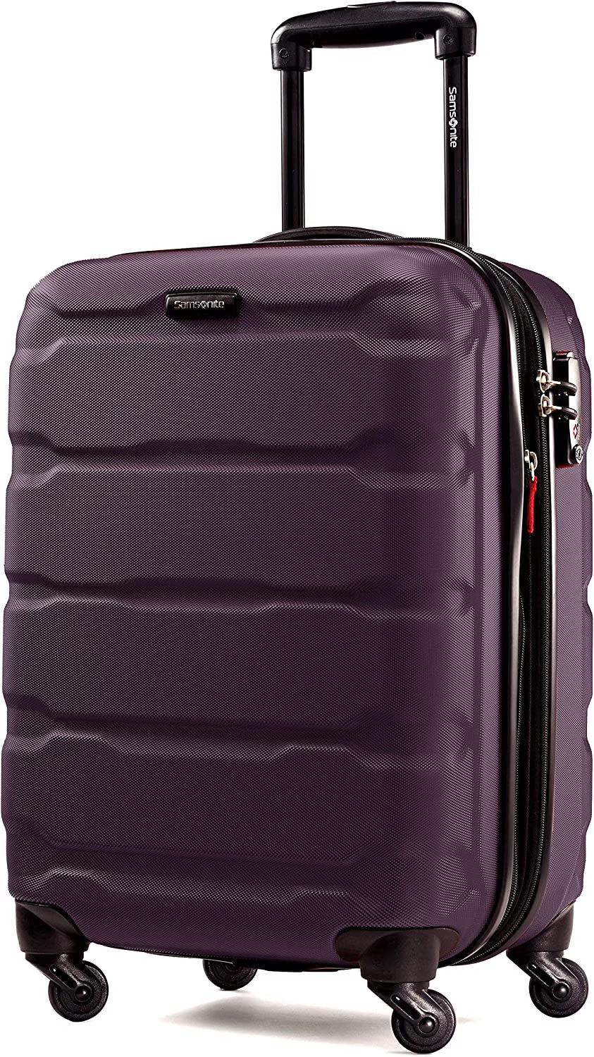 Samsonite 28" Hardside Spinner Expandable Checked Luggage, Purple
