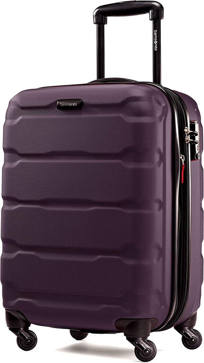 Samsonite 28" Hardside Spinner Expandable Checked Luggage, Purple