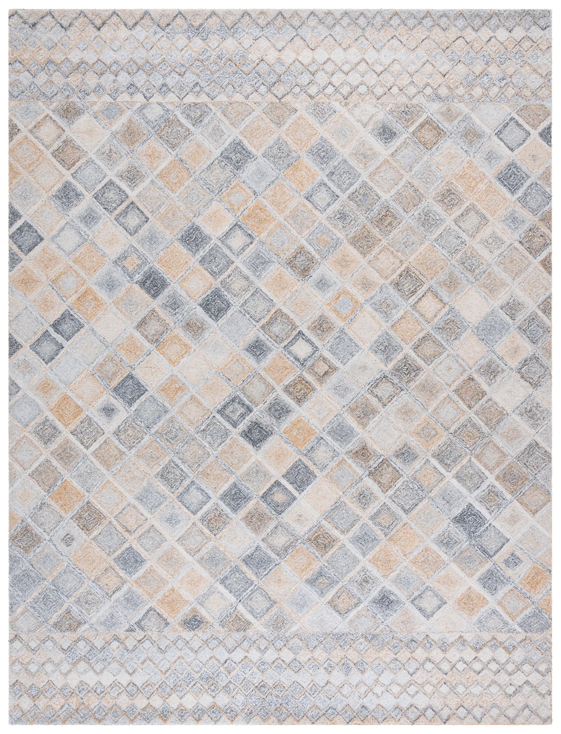 SAFAVIEH Renewal Linnaea Geometric Area Rug, Beige/Gray, 8' x 10'