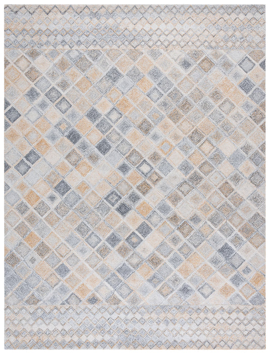 SAFAVIEH Renewal Linnaea Geometric Area Rug, Beige/Gray, 8' x 10'