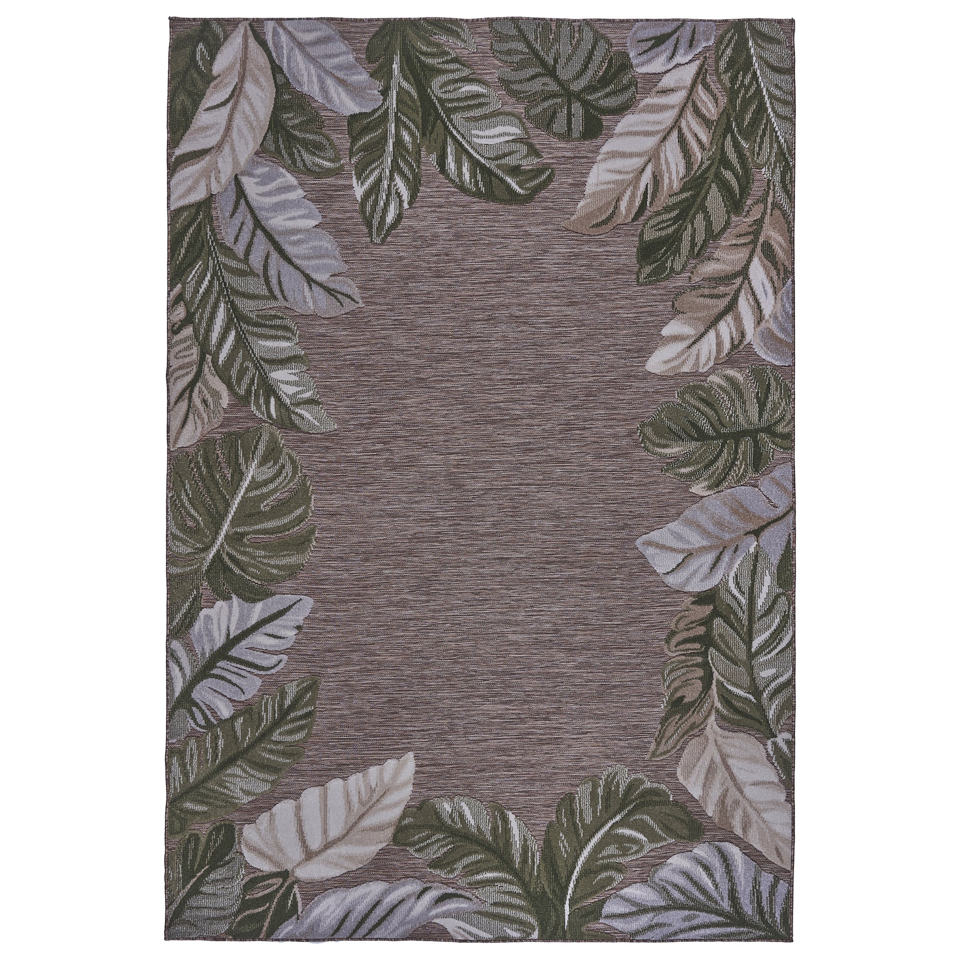 Laguna Indoor/Outdoor Area Rug, Molokai Natural, 6’6” x 9’6”