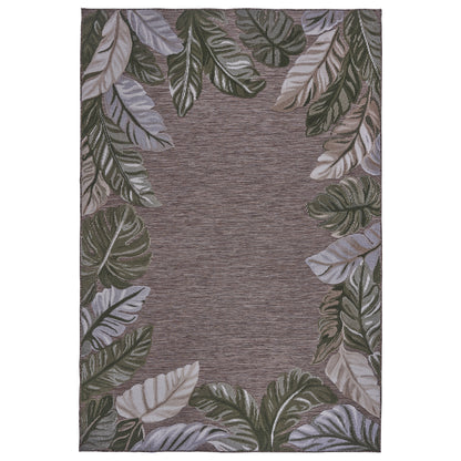 Laguna Indoor/Outdoor Area Rug, Molokai Natural, 6’6” x 9’6”