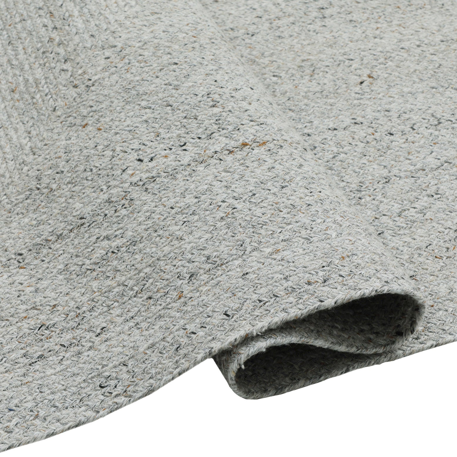Obeetee Layla Braided Area Rug, Gray, 7'9' x 9'9'