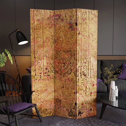 6 ft. Tall Double Sided Golden Hour Canvas Room Divider