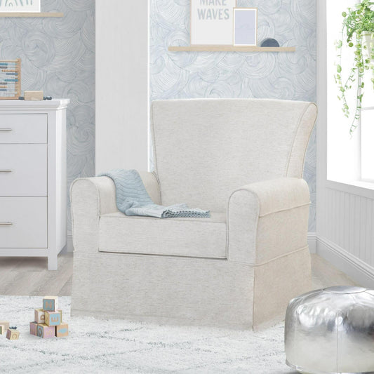 Delta Children Epic Nursery Glider Swivel Rocker Chair. Sand
