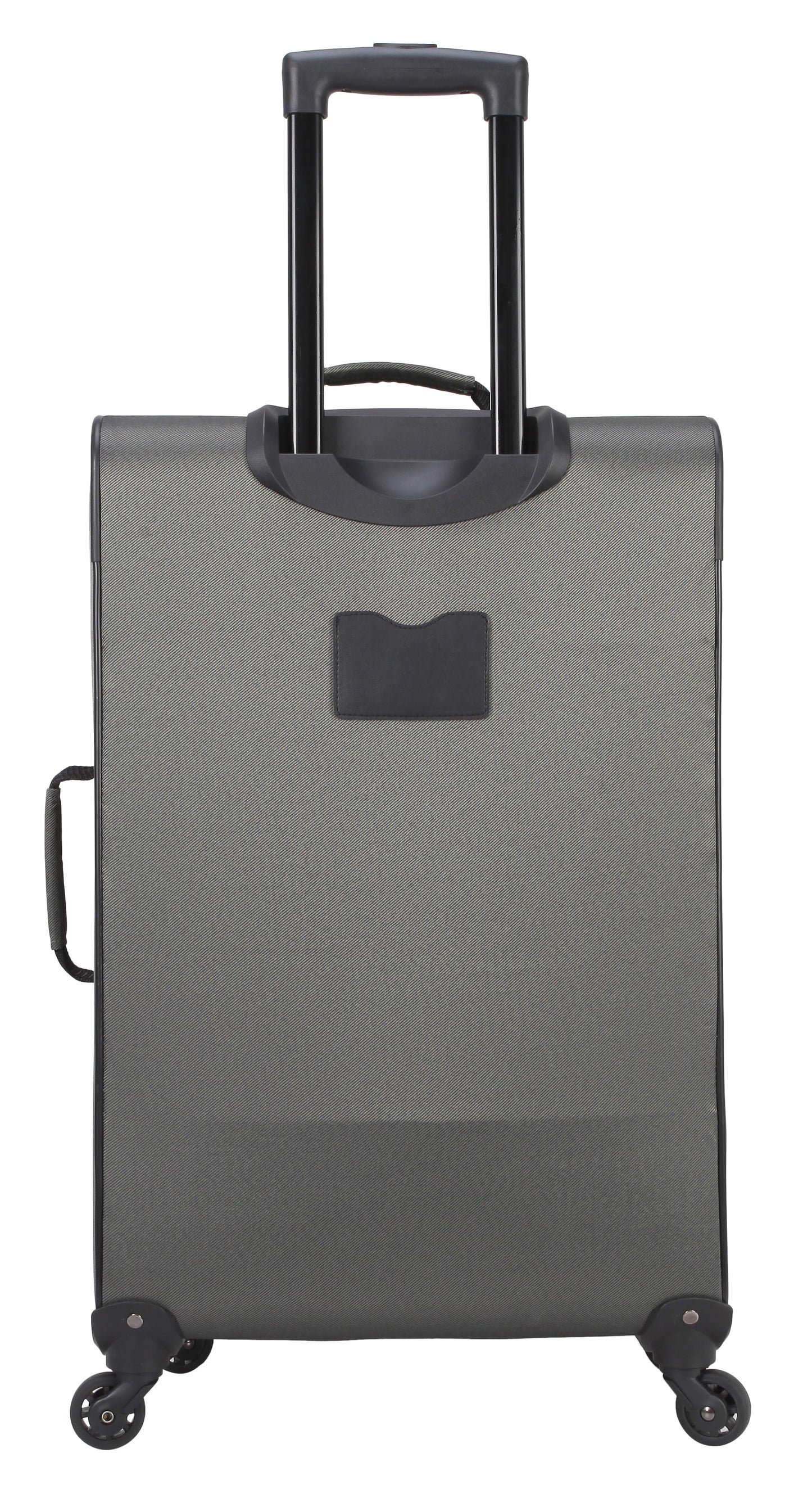 Protege 5 Piece Spinner Luggage Set, Includes 28 in Checked, 24 in Checked Bags, 20 in Carry-on, 15 in Boarding Tote and Matching Utility Bag, All Ages, Grey