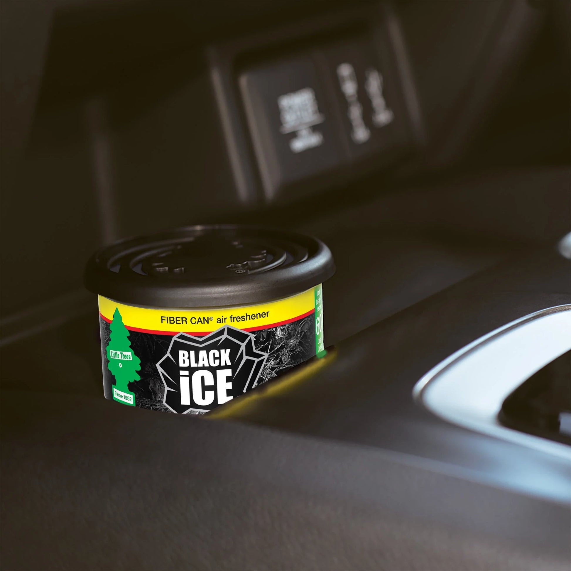 Little Trees Air Freshener Fiber Can Black Ice 1.05 oz