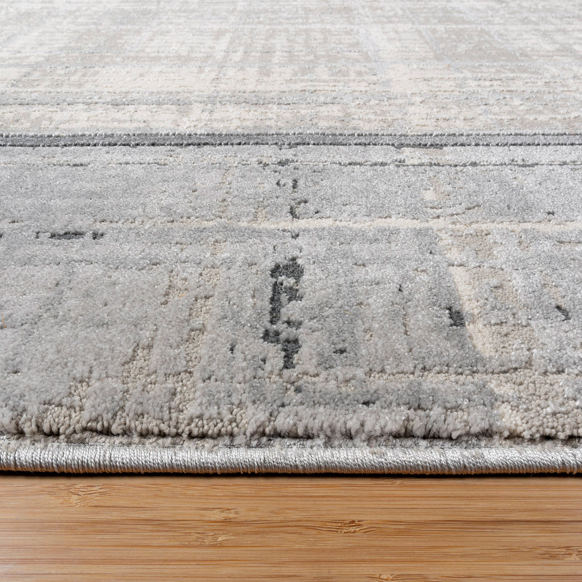 Eden Area Rug, Adelle Gray, 5’3” x 7’