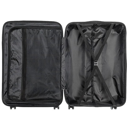Ktaxon Lot 3 Travel Luggage Set Bag ABS Trolley Hard Shell Spinner Suitcase w/TSA Lock