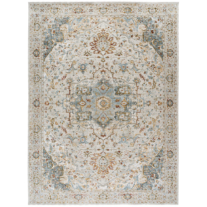 Safavieh Hamilton Area Rug, Ivory Blue, 9’ x 12’
