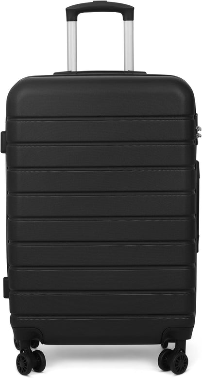Simpli Magic Hardshell Suitcase Set Lightweight Hardshell Luggage Set with Spinner Wheels, 5 Pc Set
