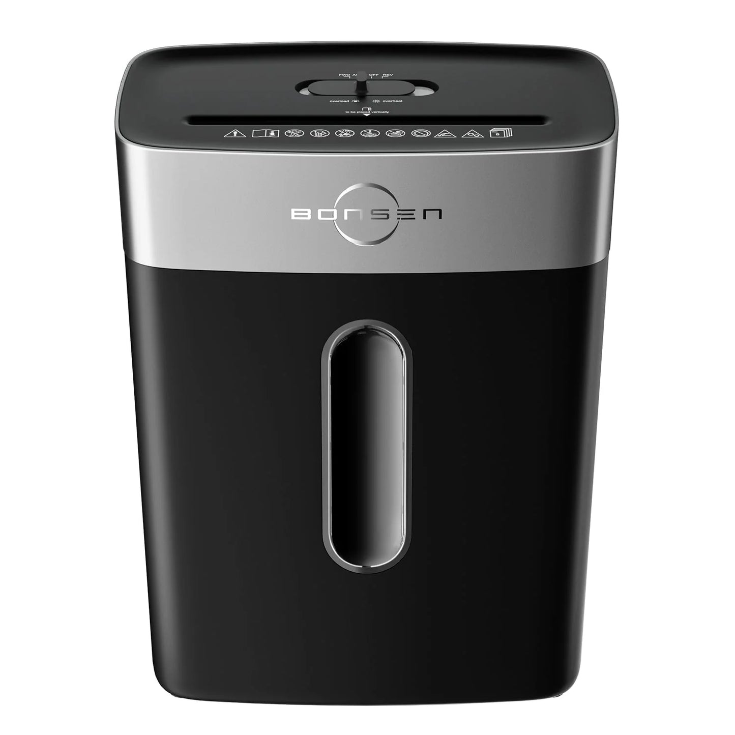Bonsen Shredder for Home Office, 8-Sheet P4 High Security Crosscut Shredder, 4 Gallons Bin