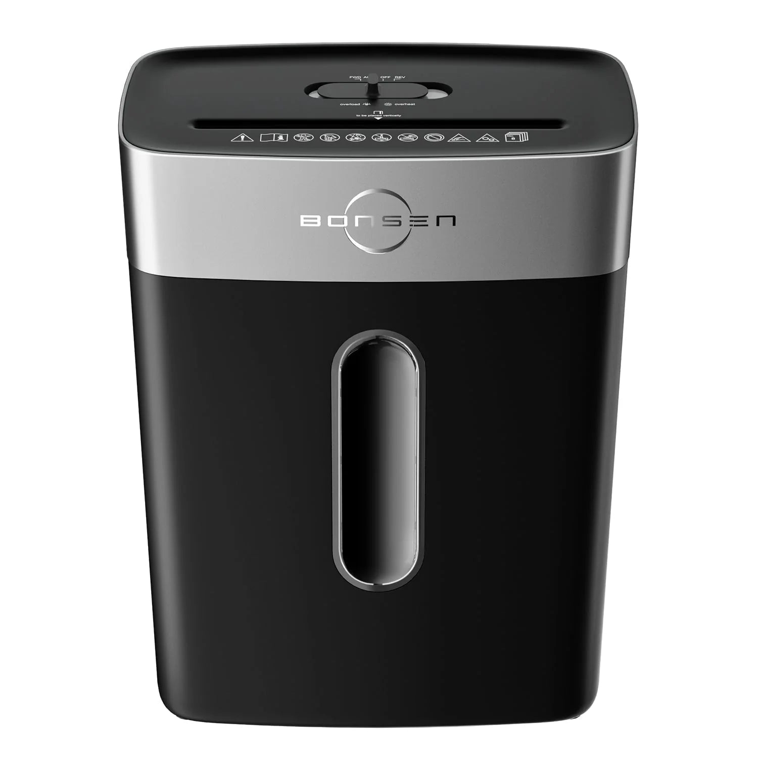 Bonsen Shredder for Home Office, 8-Sheet P4 High Security Crosscut Shredder, 4 Gallons Bin