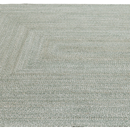 Obeetee Layla Braided Area Rug, Green, 7’9” x 9’9”