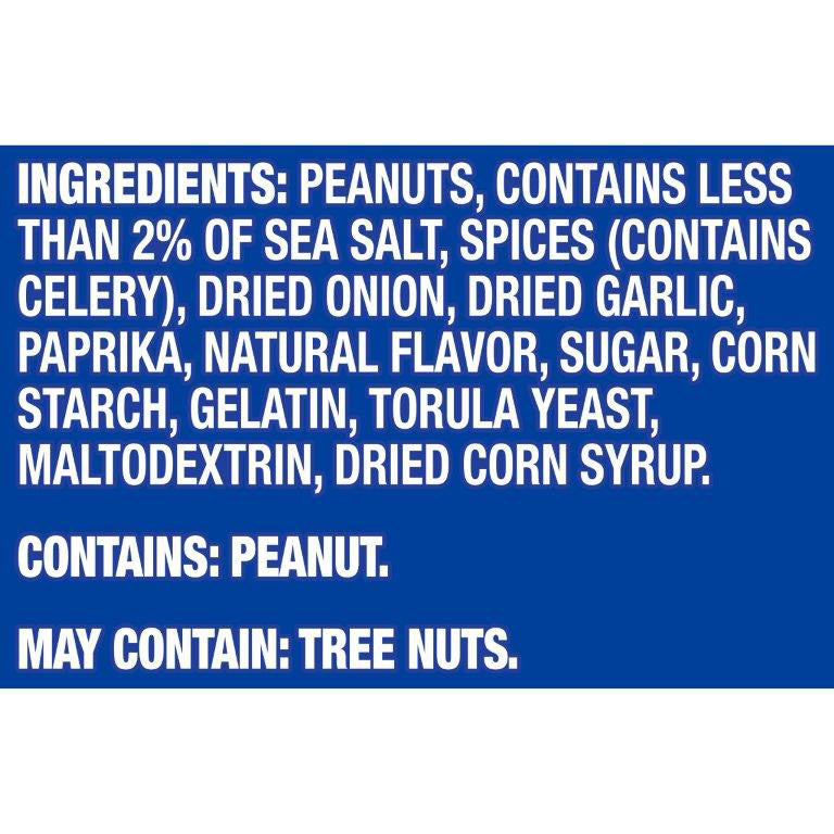 Planters Dry Roasted Peanuts, 3.25 lbs
