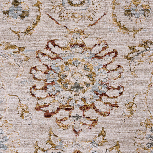 Safavieh Hamilton Area Rug, Gray Gold, 6’ x 9’