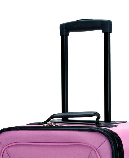 Rockland Luggage Journey 4 Piece Softside Expandable Luggage Set, F32