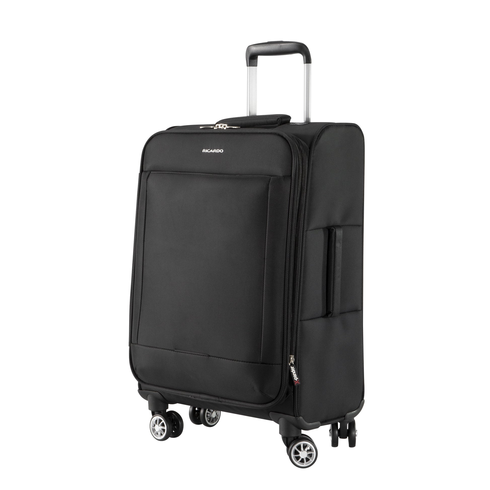 Ricardo Beverly Hills Solvang 2.0 Softside 32" Expandable Checked Spinner Luggage, Adult, Black