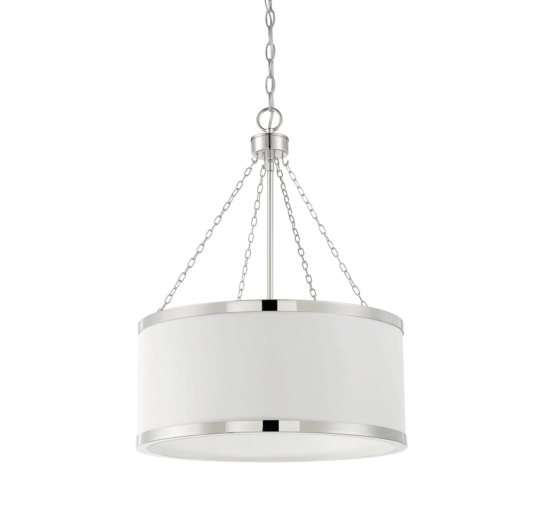 Black with Warm Brass Accents Six Light Pendant from the Delphi Collection