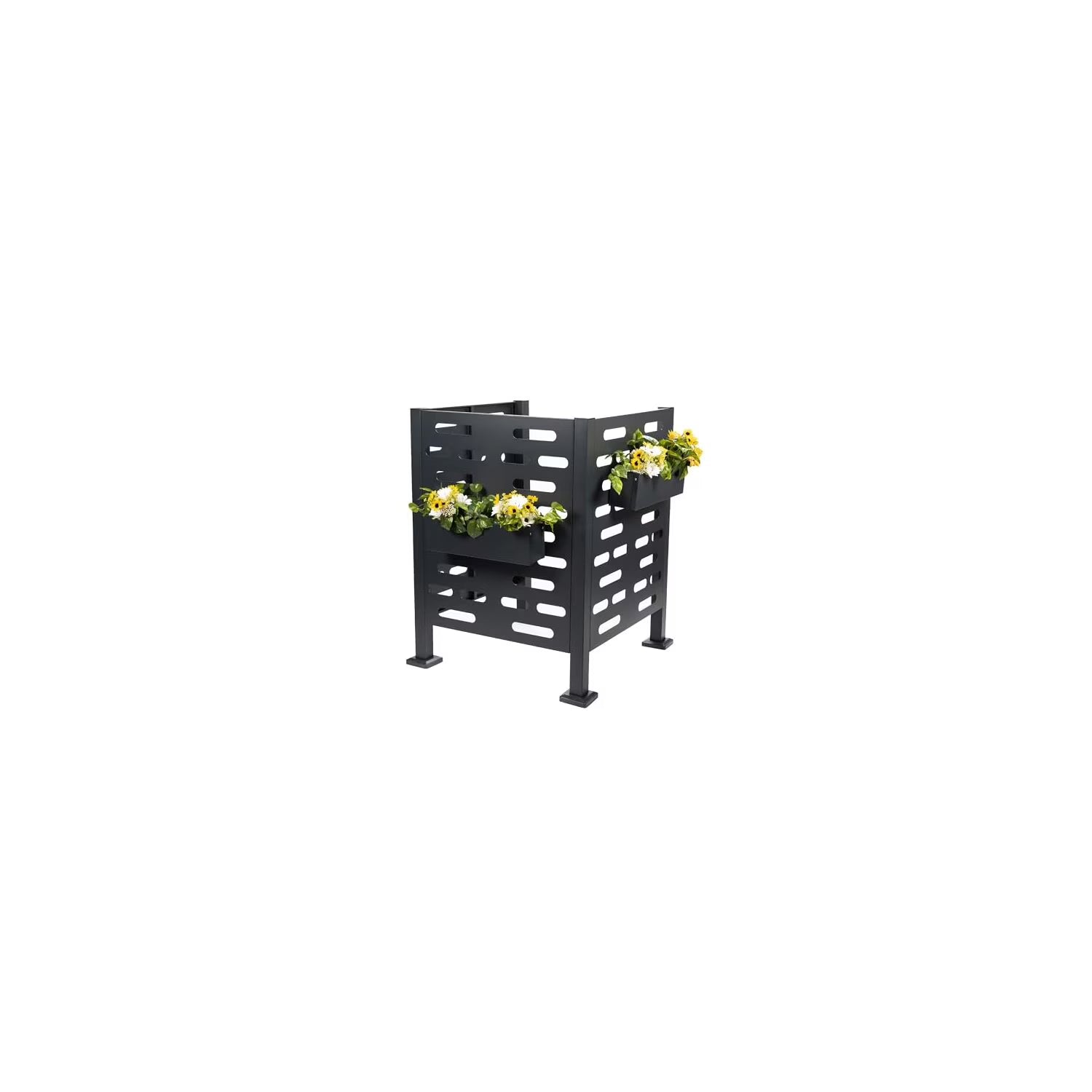 RTS Home Accents Air Conditioner Planter Screen - Extra Extra Large, Graphite Color