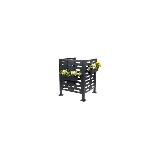 RTS Home Accents Air Conditioner Planter Screen - Extra Extra Large, Graphite Color