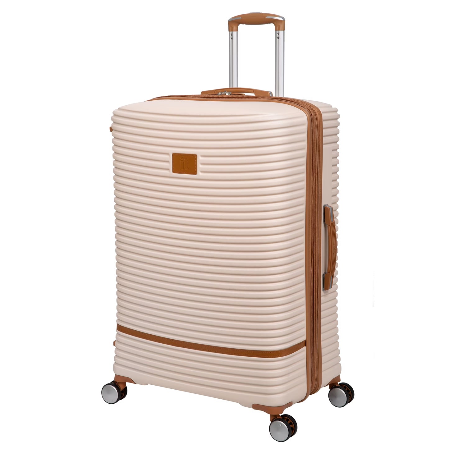 it luggage Replicating 31" Hardside Expandable Checked Spinner Luggage, Gray