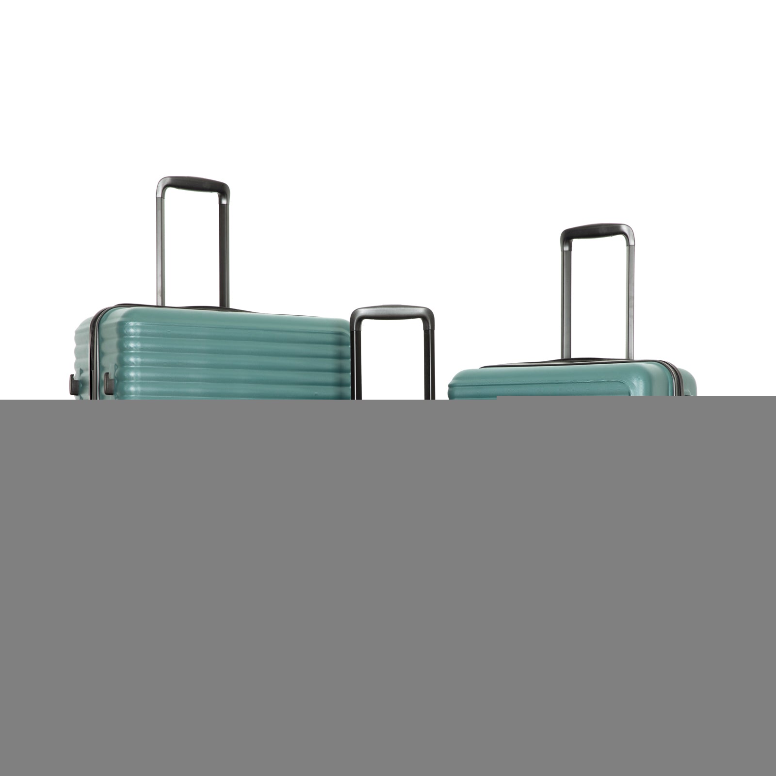 3 Pieces Luggage Sets, Expandable ABS Hardshell Clearance Luggage, Hardside Lightweight Durable Suitcase Sets with Two Hooks, Spinner Wheels and TSA Lock, 20in/24in/28in Travel Suitcase, Turquoise