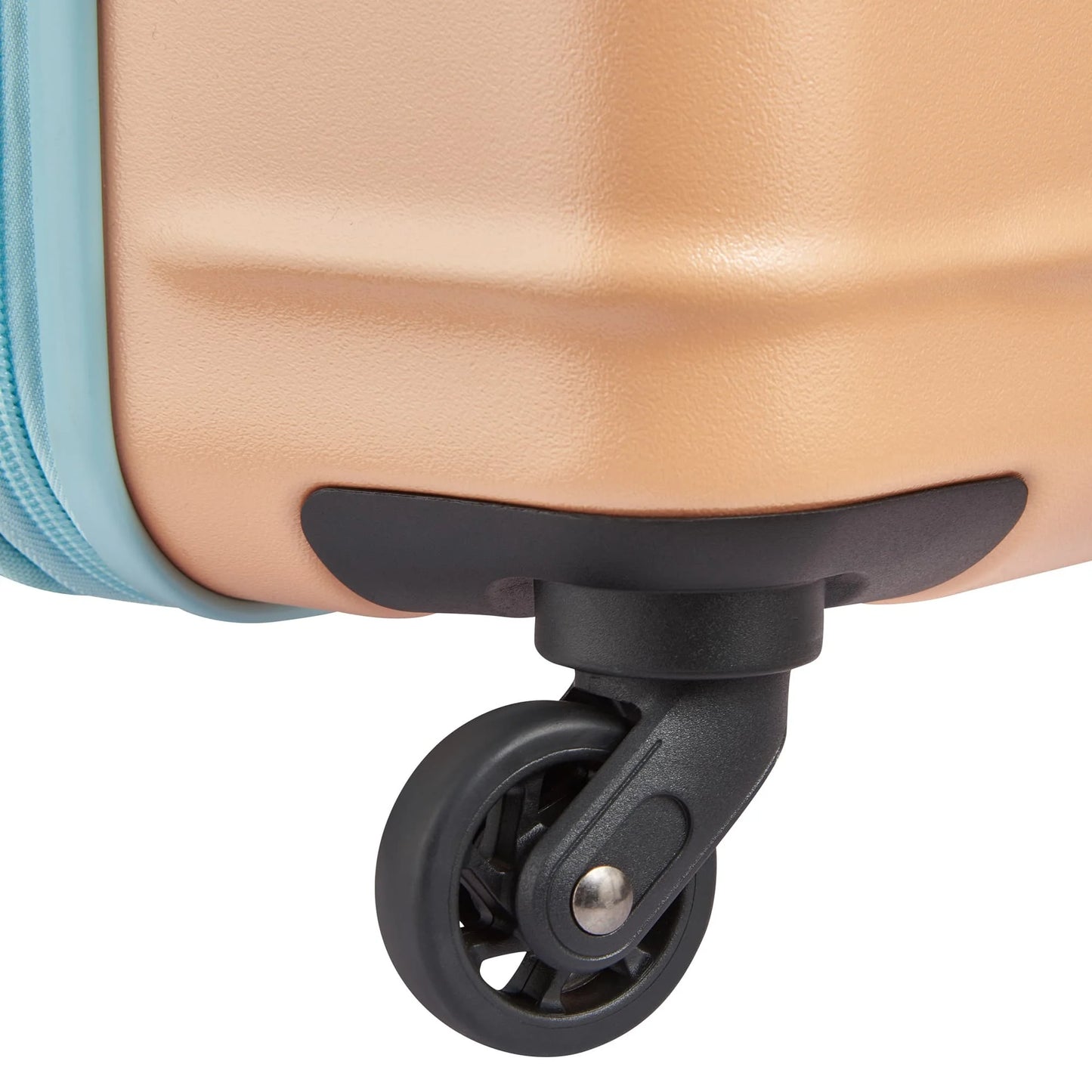 DELSEY PARIS by Claudia 28° Women's Checked Hardside Luggage, Peach