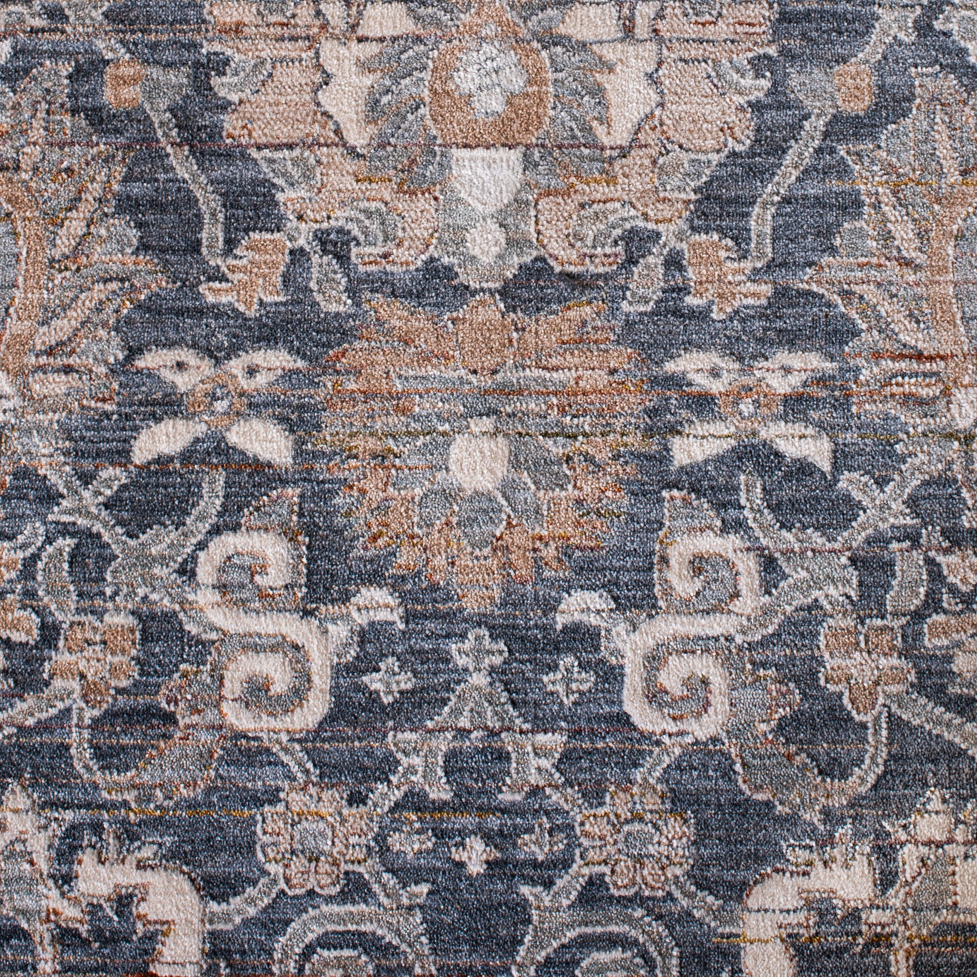 Safavieh Sutton Area Rug, Navy Brown, 8’ x 10’