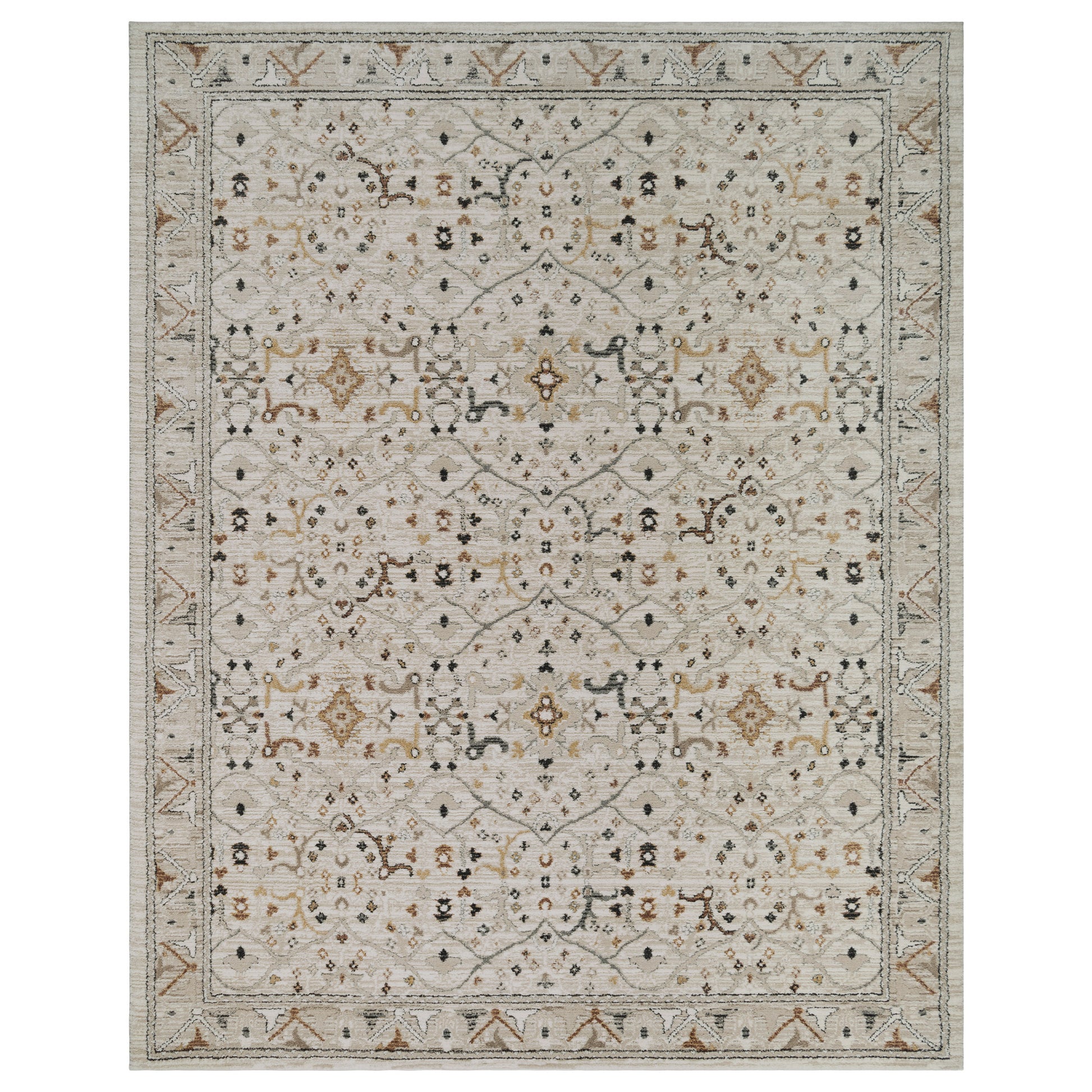 Solaris Area Rug, Ayana Ivory, 7’10” x 10’