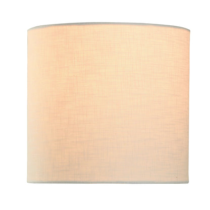 Mainstays Black Metal Cage Table Lamp with Wood Accents and Drum Shade, 17"