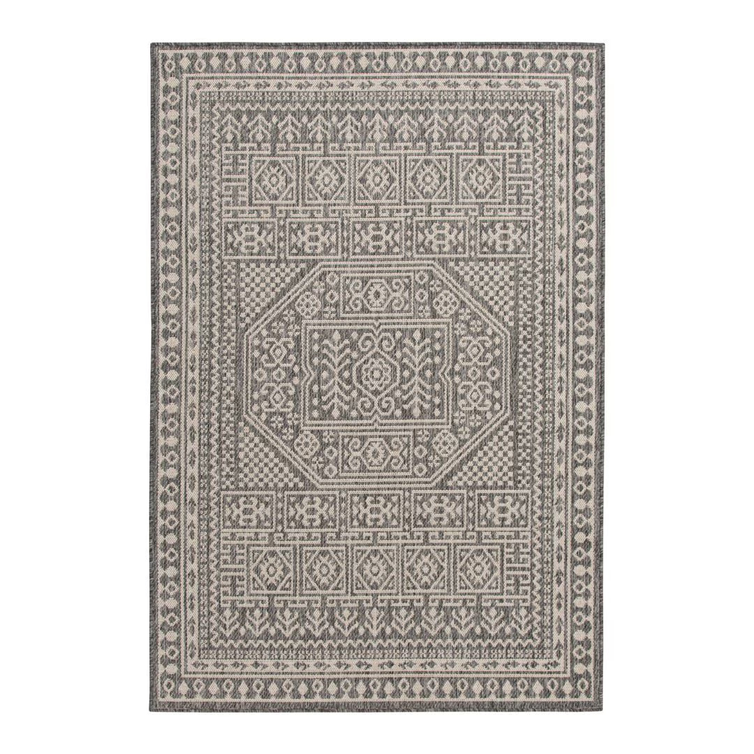 Mainstays 8' 5" x 13' Grey Medallion Outdoor Area Rug