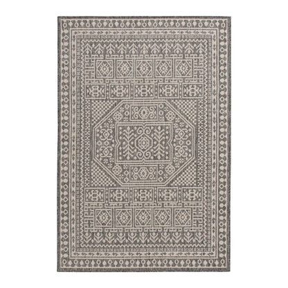 Mainstays 8' 5" x 13' Grey Medallion Outdoor Area Rug
