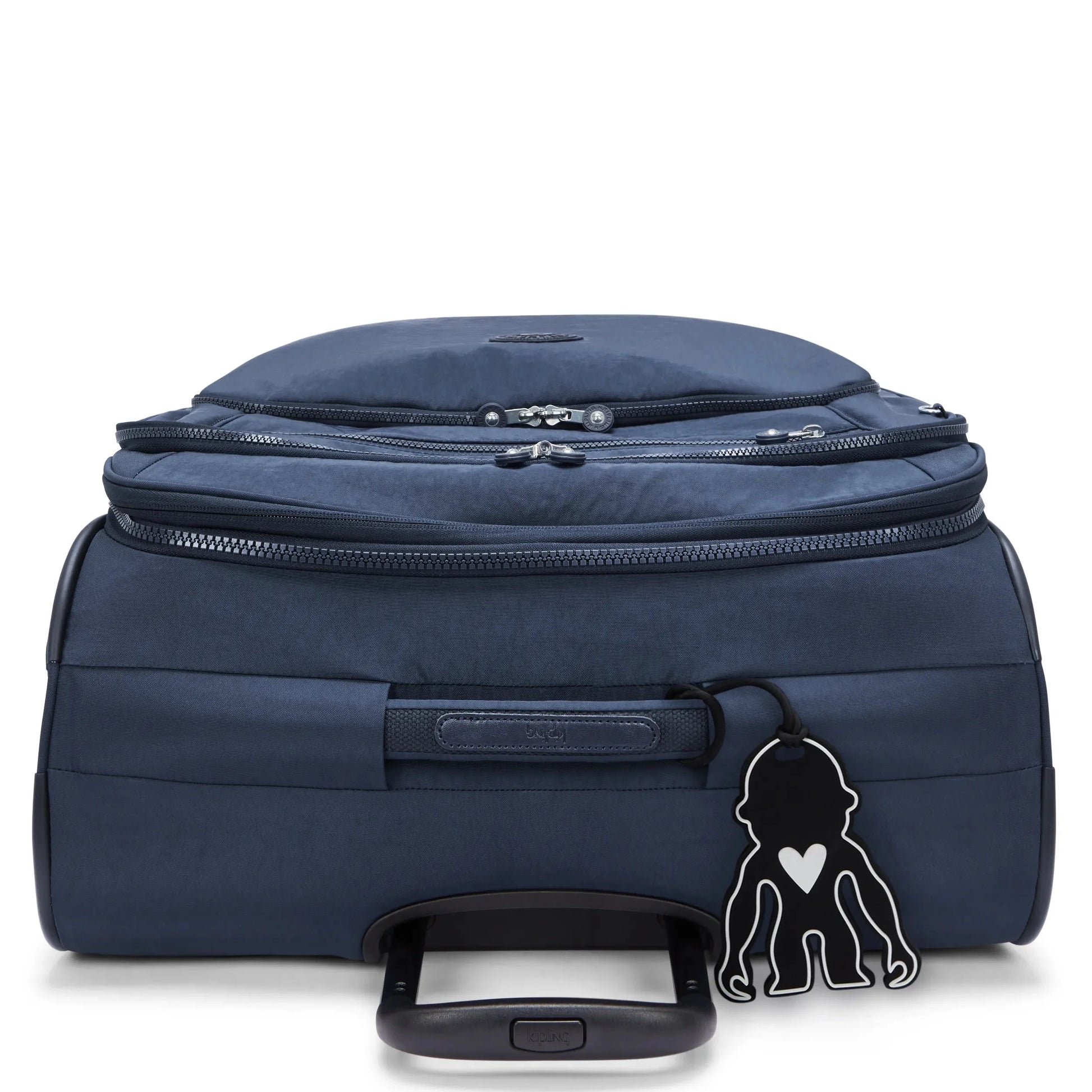 Kipling New Youri Spin Large 4 Wheeled Rolling Luggage Black Noir