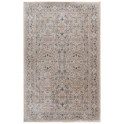 Safavieh Sutton Area Rug, Beige Navy, 5’ x 8’