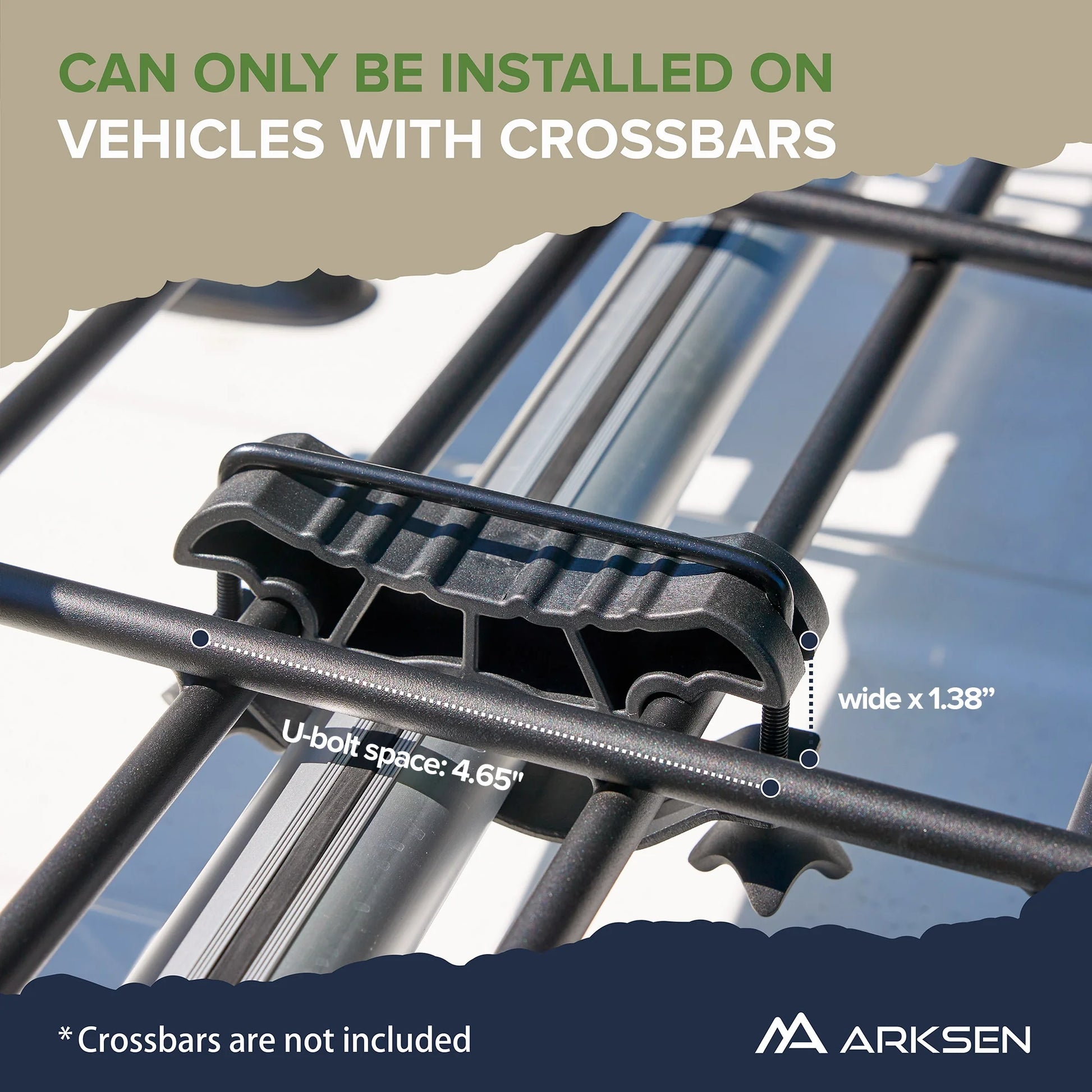 ARKSEN 43 x 39 x 6 inch Heavy Duty Roof Rack Cargo Carrier w/500D PVC Waterproof Cargo Bag, Universal Steel Roof Basket with Extension, 150 LBS Capacity Car Top Luggage Holder for SUV, Truck, Pickup