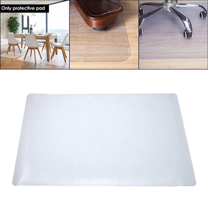 Menolana Clear Chair Mat for Carpet Office Chair Floor Protector Use in Home Office 35.4x19.6inch Thickness 1.5mm