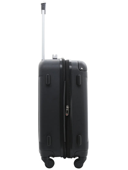 Travelers Club Chicago Plus 5pc Expandable Hardside Luggage Set, Black