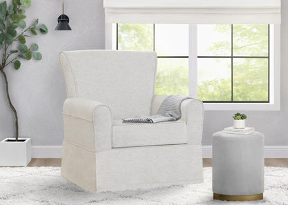 Delta Children Epic Nursery Glider Swivel Rocker Chair. Sand