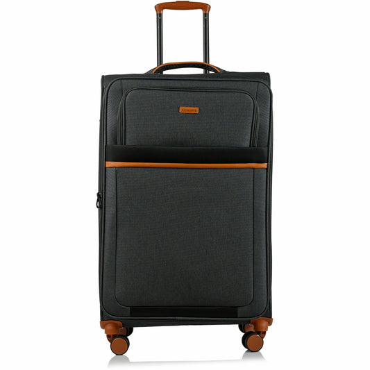 CHAMPS Classic II Collection, 3-piece Softside Luggage set, Black