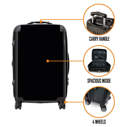 Rocksax Unisex AC/DC Official Tour Series Luggage/Suitcase By Rocksax - Riff Raff - Large 95L