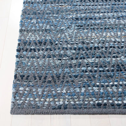 SAFAVIEH Montauk Zahara Geometric Area Rug, Blue, 8' x 10'
