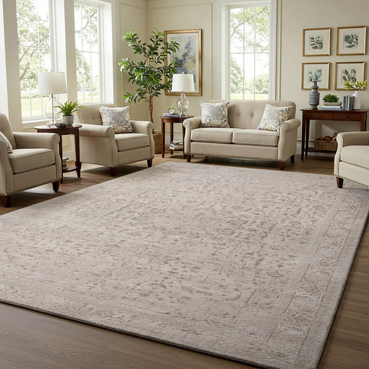 Divina Area Rug, Onida Cream, 8’8” x 13’