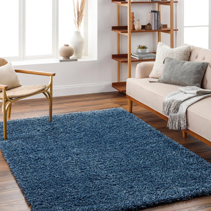 Mark& Day Area Rugs, 5x7 Elk River Modern White Area Rug (5'3" x 7')