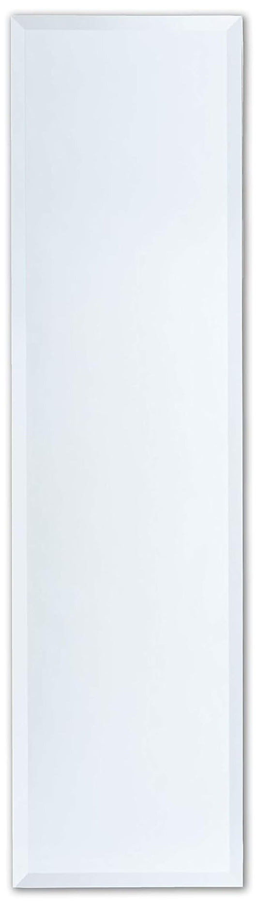 Better Bevel 12" x " Frameless Full-Length Rectangle Mirror | 1" Beveled Edge | Wall Mirror