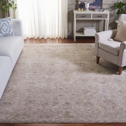 SAFAVIEH Autumn Freeman Floral Area Rug, Beige/Ivory Blue, 8' x 10'