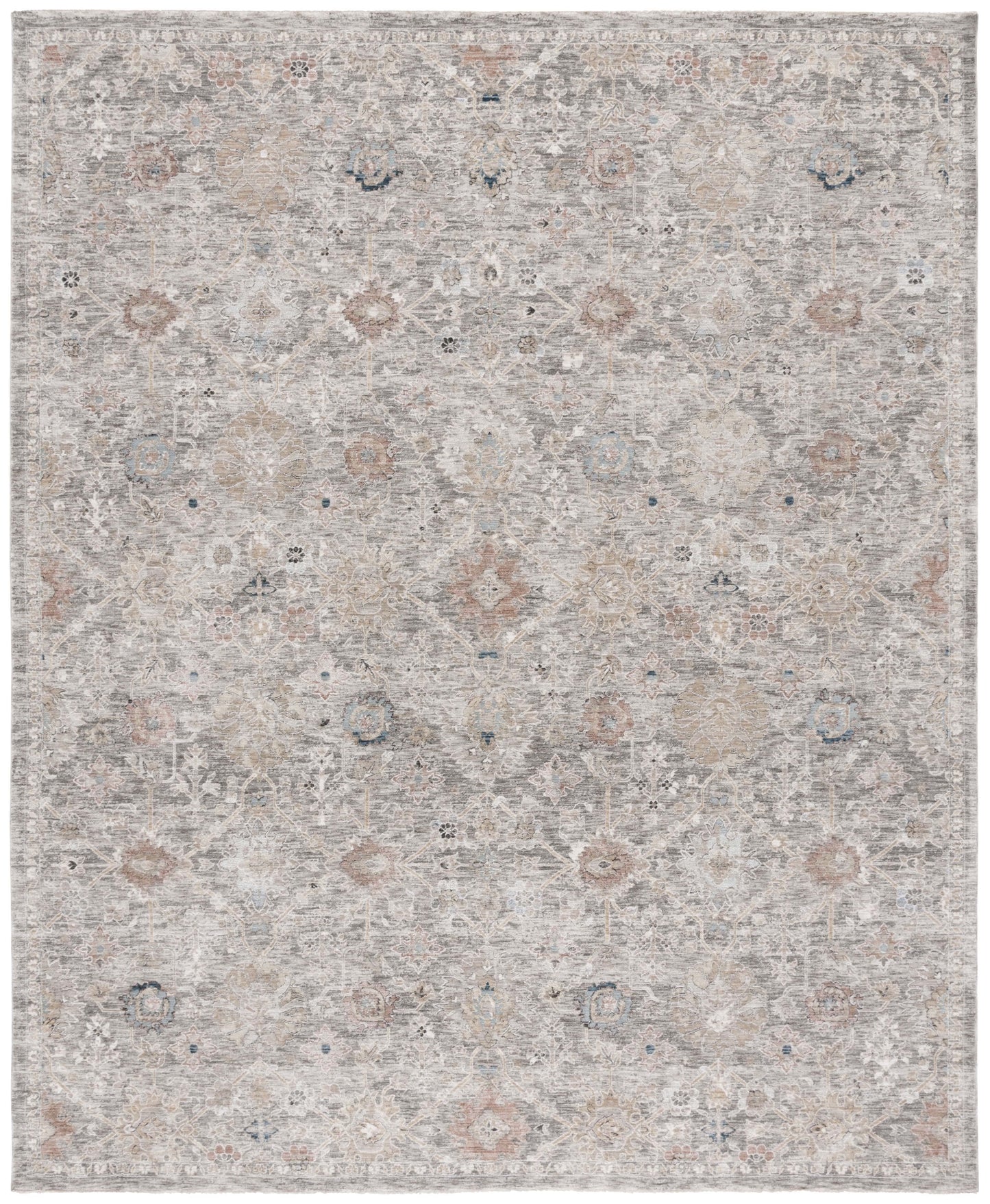 SAFAVIEH Autumn Freeman Floral Area Rug, Beige/Ivory Blue, 8' x 10'