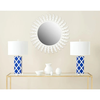 SAFAVIEH Inca Sun Transitional Round Wall Mirror, Gold