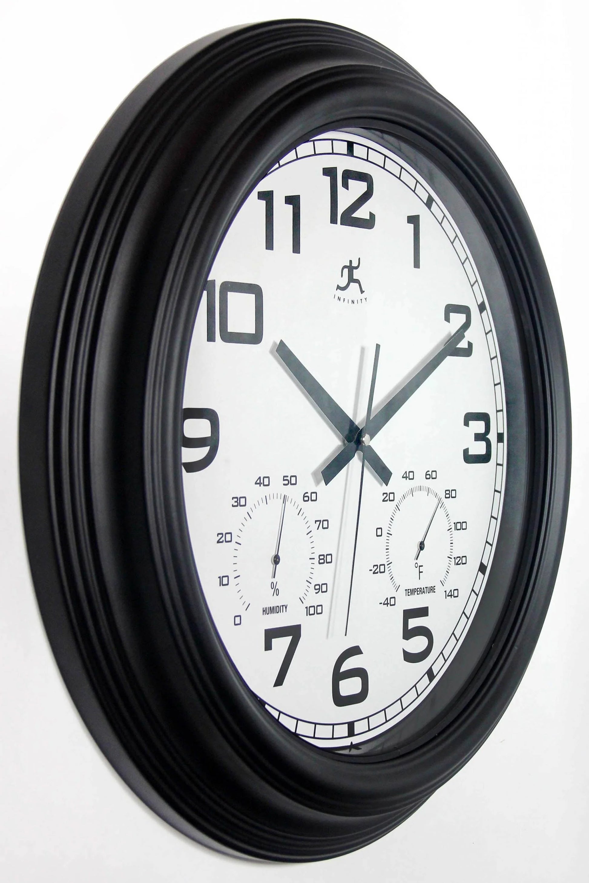 Infinity Instruments Classique Outdoor Wall Clock