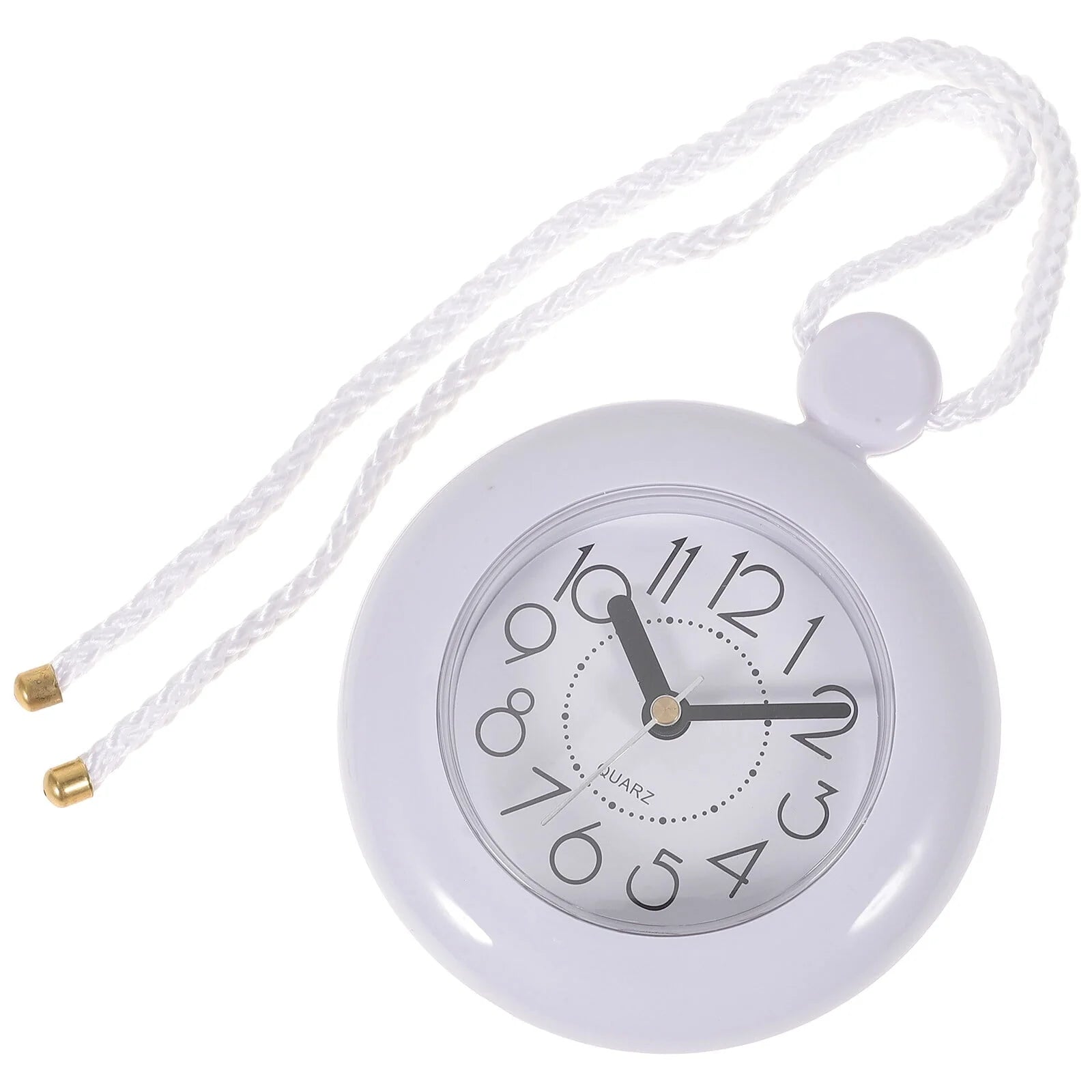 HOMEMAXS Bathroom Wall Hanging Clock Waterproof Wall Hanging Battery Operated Wall Clock Without Battery